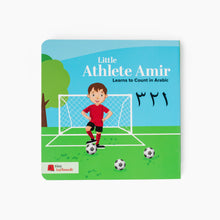 Load image into Gallery viewer, Little Athlete Amir Learns to Count in Arabic